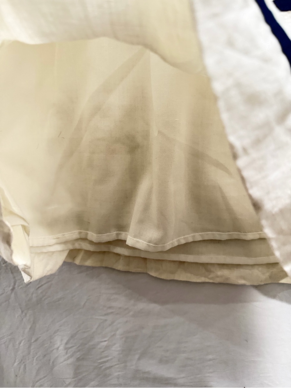 Forever 21 White Sailor Dress with Navy Bow - Picture 4 of 8